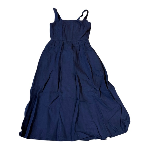 Quince Dresses & Skirts - Women’s Quince Navy Square-Neck Midi Dress size S